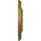 Ekena Millwork Wakefield Ceiling Medallion (Fits Canopies up to 3 5/8"), Hand-Painted Gold, 11 3/4"OD x 1 1/4"P CM11WAGLS - alternate 3